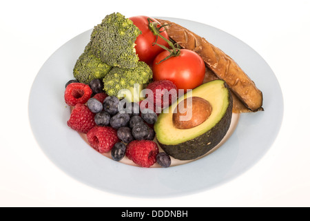 Gesunde Ernährung Lebensmittel Stockfoto