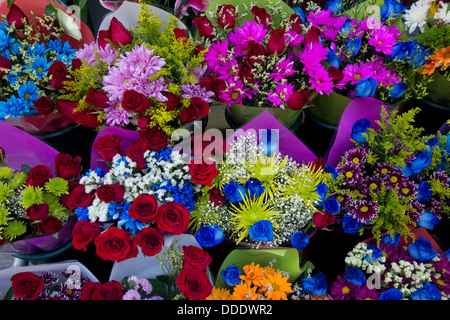 gemischter Blumenstrauß Stockfoto