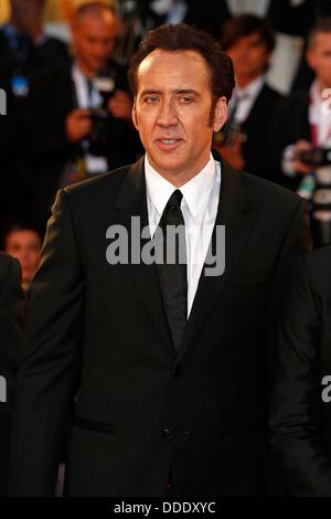 Venedig, Ca, Italien. 30. August 2013. NICOLAS CAGE. Joe premiere.70th Venedig Film Festival.Venice, Italy.August 30, 2013. © Roger Harvey/Globe Photos/ZUMAPRESS.com/Alamy Live-Nachrichten Stockfoto