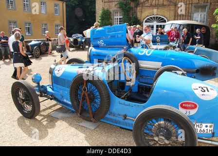 Bugatti Grand Prix Classic Days Schloss Dyck Deutschland 2013 Stockfoto