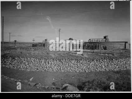 Minidoka Relocation Center, Jagd, Idaho. Minidoka Kläranlage. 539958 Stockfoto