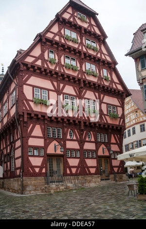 Esslingen Rathaus, Blick von der Rückseite Stockfoto