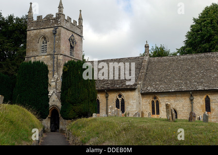 St Peter Kirche, obere Schlachtung, Cotswolds, Gloucestershire, England, Vereinigtes Königreich Stockfoto