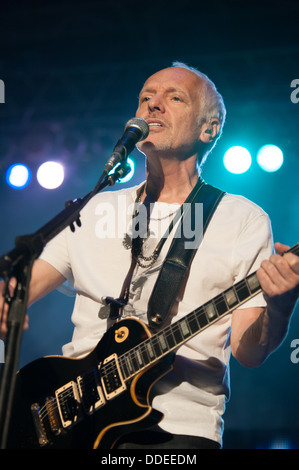 LINCOLN, CA - 30 August: Peter Frampton führt zur Unterstützung seiner Frampton Gitarre Circus Tour im Thunder Valley Casino Resort Stockfoto