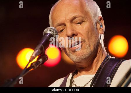 LINCOLN, CA - 30 August: Peter Frampton führt zur Unterstützung seiner Frampton Gitarre Circus Tour im Thunder Valley Casino Resort Stockfoto