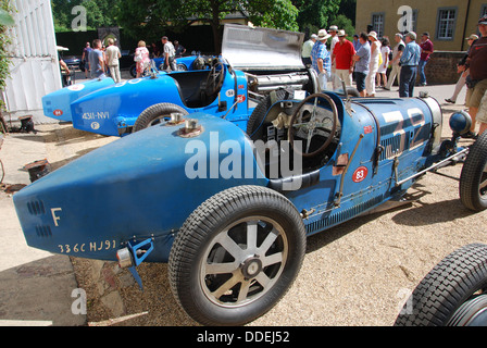 Bugatti Grand Prix Classic Days Schloss Dyck Deutschland 2013 Stockfoto