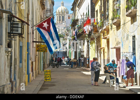 Havanna fast berühmt Stockfoto