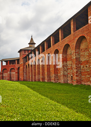 Befestigung des Kreml von Kolomna. Kolomna. Russland Stockfoto