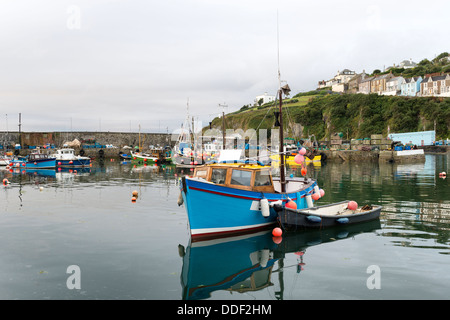 Boote in Mevagissey in Cornwall Stockfoto