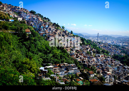 Santa Teresa Favelas in Rio De Janeiro, Brasilien Stockfoto