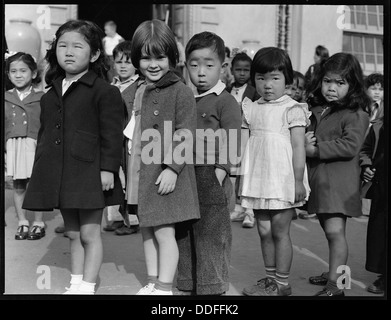 San Francisco, Kalifornien. Diese Erstklässler wurden an Raphael Weill Public School, Geary abgebildet... 537477 Stockfoto