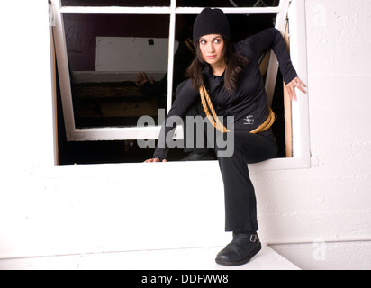 Breaking And Entering Stockfoto