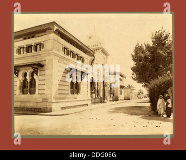 Biskra, Hotel de Ville, Algier, Neurdein Brüder 1860 1890, die Neurdein Fotos von Algerien einschließlich der byzantinischen Stockfoto