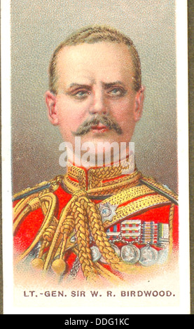 Weltkrieg ein Portrait des Lieut General Sir W R Birdwood KCSI Stockfoto
