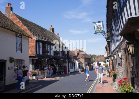 Touristenort, East Sussex, England, UK Stockfoto