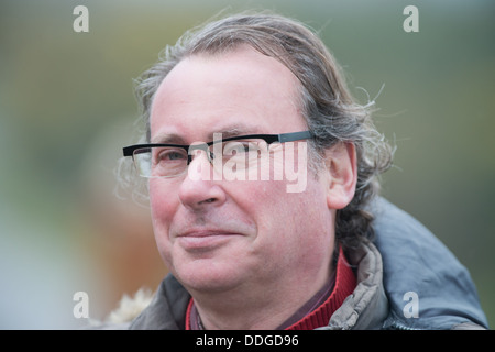 Porträt eines Mannes mit Brille. UK Stockfoto