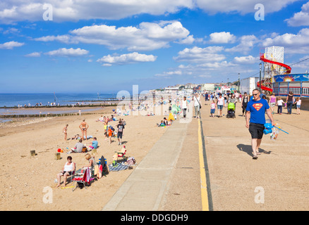 Hunstanton Strand Norfolk Hunstanton Stadt North Norfolk Küstenstadt England UK GB EU Europa Stockfoto