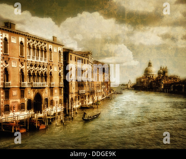 DIGITALE Kunst: Bella Venezia Stockfoto