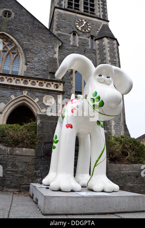 Gromit Unleashed war ein Sommer 2013 öffentliche Kunstausstellung / trail in der Stadt von Bristol, UK. Stockfoto