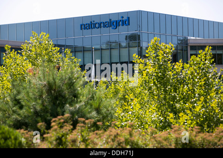 Ein Bürogebäude von National Grid besetzt. Stockfoto