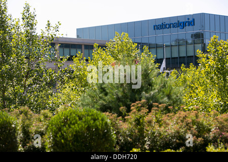 Ein Bürogebäude von National Grid besetzt. Stockfoto