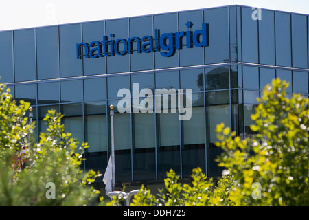 Ein Bürogebäude von National Grid besetzt. Stockfoto