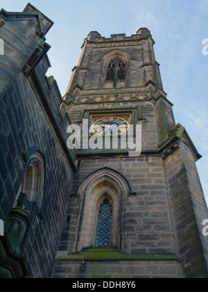 St.-Peters-Kirche in Belper, Derbyshire, Großbritannien. Stockfoto