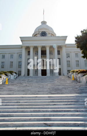 Das Alabama State Capitol Gebäude Montgomery, AL, USA Stockfoto