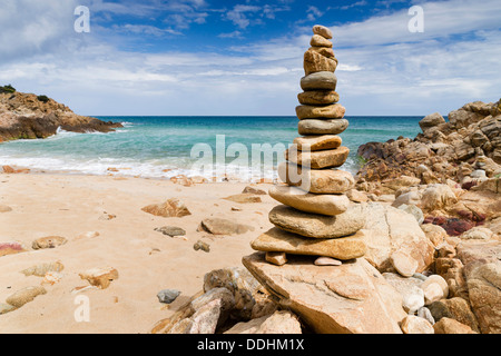 Cairn auf der Costa del Sud Stockfoto