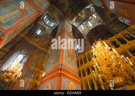 Kathedrale unserer Dame von Smolensk, Nowodewitschi Monastyr oder neue Nowodewitschi-Kloster Stockfoto