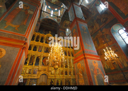 Kathedrale unserer Dame von Smolensk, Nowodewitschi Monastyr oder neue Nowodewitschi-Kloster Stockfoto