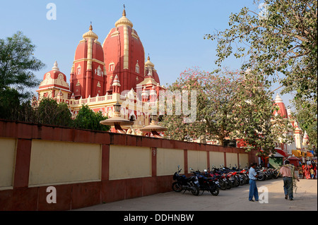 Lakshmi Narayan-Tempel oder Birla Mandir-Tempel Stockfoto