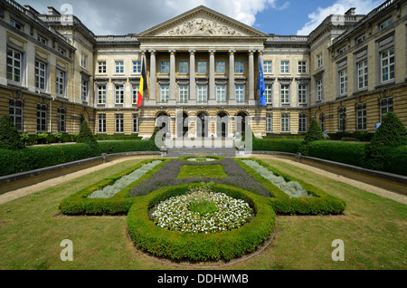 Palast der Nation, der Sitz des belgischen Bundesparlaments Stockfoto