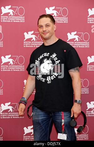 Venedig, Ca, Italien. 2. September 2013. TOM HARDY. Locke © Roger Harvey/Globe Photos/ZUMAPRESS.com/Alamy Live-Nachrichten Stockfoto