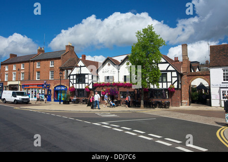 Weisser Schwan Hotel Stratford-upon-Avon Warwickshire England UK Stockfoto