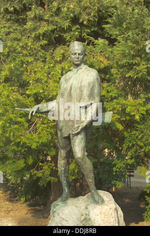 Partisan Statue, Samobor, Kroatien Stockfoto