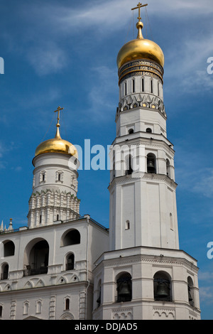 Iwan der große Glockenturm Komplex des Moskauer Kreml, Russland. Stockfoto