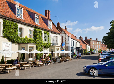 Hoste Arms Hotel Zentrum Dorfzentrum Burnham Market North Norfolk England UK GB EU Europe Stockfoto