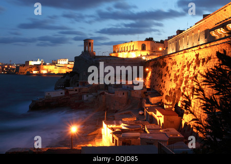 Belagerung Bell Kriegerdenkmal, Valletta, Malta. Stockfoto