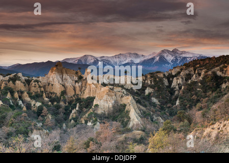Les Orgues, Ille Sur Têt, Pyrénées-Orientales, Languedoc-Roussillon Stockfoto