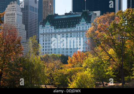 PLAZA HOTEL (©HENRY J HARDENBERGH 1907) CENTRAL PARK SOUTH MIDTOWN MANHATTAN NEW YORK CITY USA Stockfoto