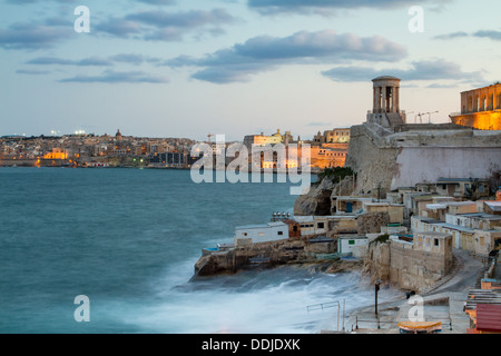 Belagerung Bell Kriegerdenkmal, Valletta, Malta. Stockfoto