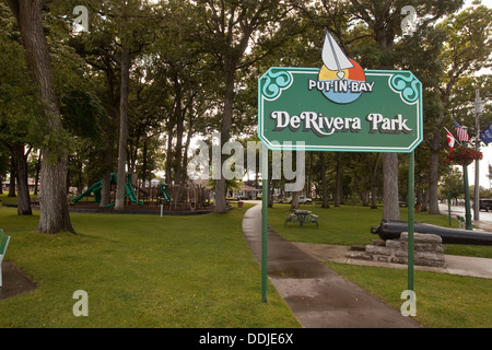 DeRivera Park ist in Put, Ohio abgebildet. Stockfoto