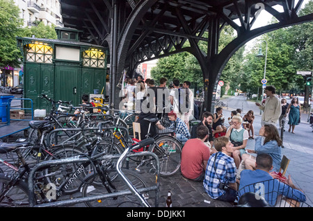 Burgermeister-Fast-Food, Schlesisches Tor, Kreuzberg, Berlin, Deutschland Stockfoto