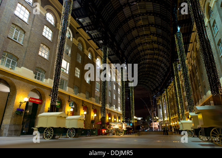 Hay es Galleria auf dem Jubiläums-Walk in der London Borough of Southwark, befindet sich am Südufer der Themse Stockfoto