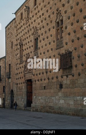 Casa de Las Conchas in Salamanca, Castilla y Leon, Spanien Europa Stockfoto