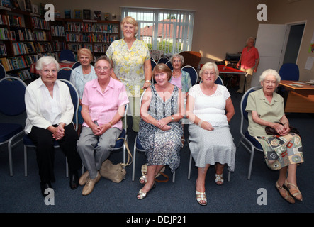 Grappenhall WI Frauen Institut, an der Community Library Grappenhall, Warrington, Cheshire, WA4 2PL Stockfoto