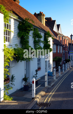 Hütten am Mount Street in Dorf Battle, East Sussex, Großbritannien Stockfoto