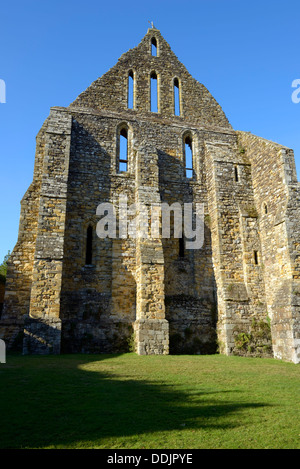 Die Mönche Schlafsaal Palette der Battle Abbey, Battle, East Sussex, UK Stockfoto