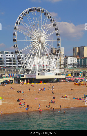 Brighton-Rad am Strand East Sussex England UK Stockfoto